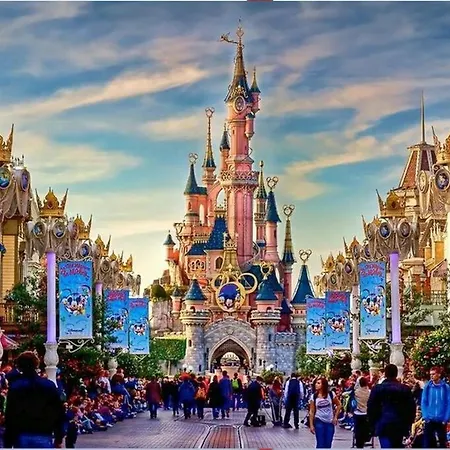 15 Min Walk To Disneylandparis, 5 Min Walk To Val D'Europe Mall And Train Rer A, Monyhome Apartment For 4 Persons Chessy  Exterior photo