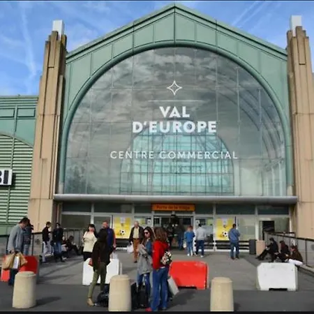 15 Min Walk To Disneylandparis, 5 Min Walk To Val D'Europe Mall And Train Rer A, Monyhome Apartment For 4 Persons Chessy  Exterior photo
